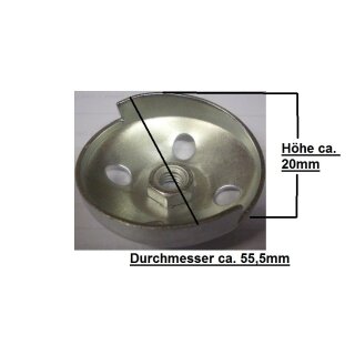 Mitnehmerplatte f. Mitnehmer Motorsense, Motorbesen, f. BC52, Timber Fux Honda TL50, TL33-43-52, Mitsubishi