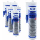 6x Beko Allcon 10 Konstruktionsklebstoff + 6 Paar...