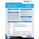 6x Beko Allcon 10 Konstruktionsklebstoff + 6 Paar Einweghandschuhe